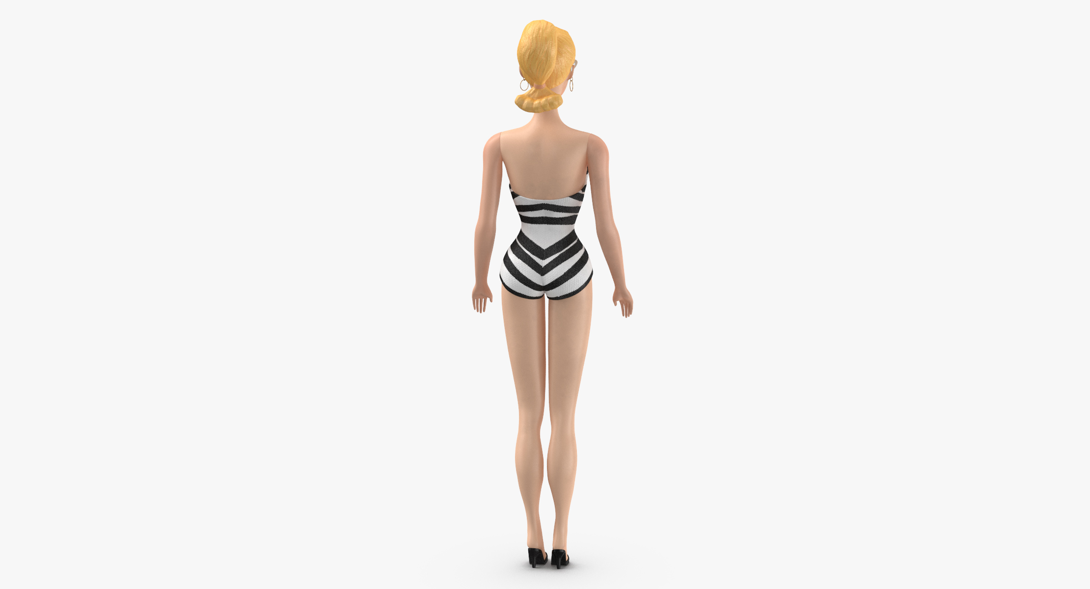 3D модель Барби Куклы Классическая коллекция - TurboSquid 1191245