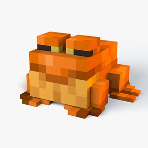 Minecraft Frog 3D