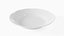 White Tableware Set and Plates 3D model