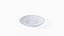 White Tableware Set and Plates 3D model