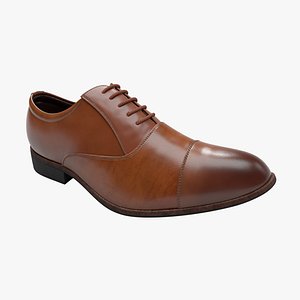 3D men s shoes model
