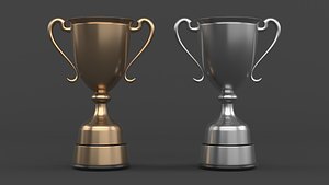 Trophy Cups 3D model