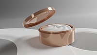 3D CREAM BOX
