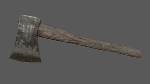 3D Classic Forest Axe