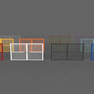 PBR Metal Gate D6