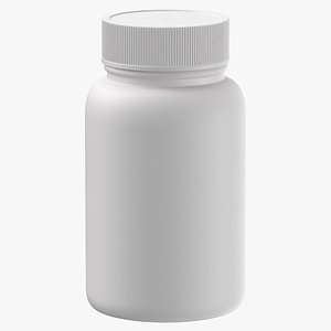3D plastic bottle pharma 60ml
