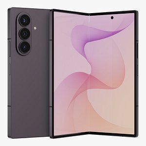 Samsung Galaxy Z Fold 8 Ultra Violet Shadow 3D