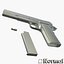 AMT Hardballer Low Poly