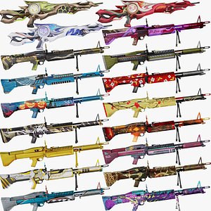 M60 Rifle Game Weapon 18x