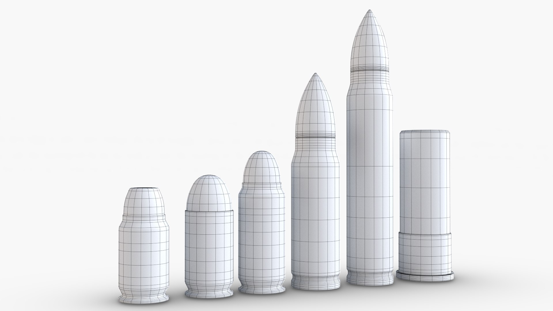 Mm Bullet Shell Model - TurboSquid 1605438