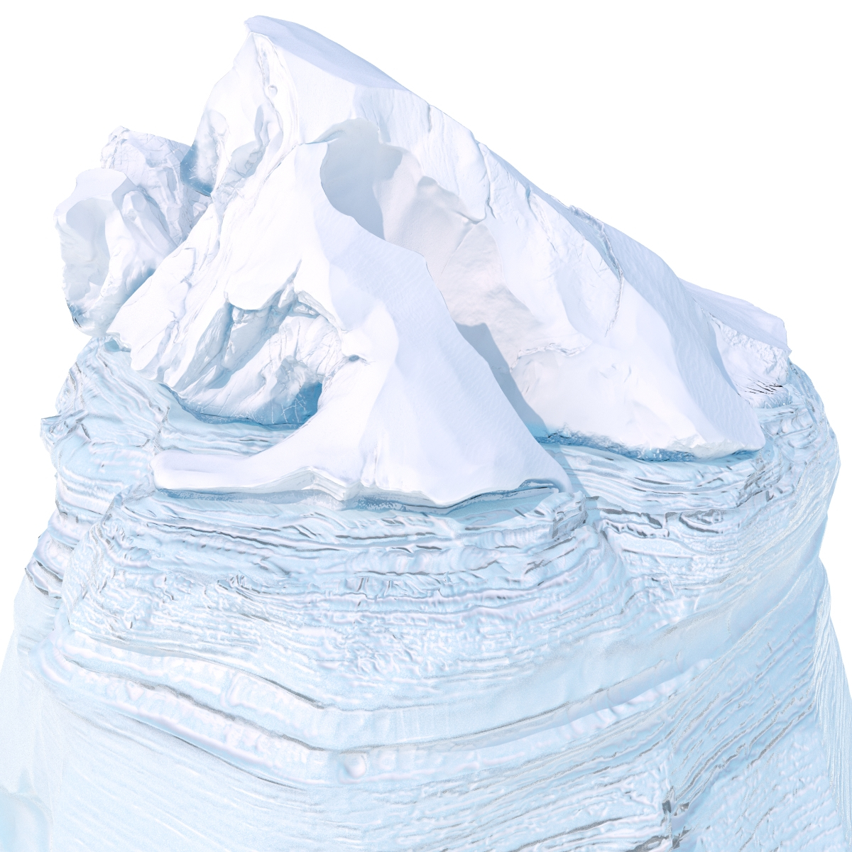 iceberg 2 3d model