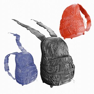 Rigged strap Backpack