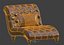 Tufted Leather Chaise Lounge