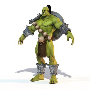 Orc Troll Fantasy Character