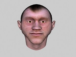 maya thug human head face