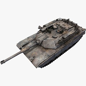 M1A1 Abrams Tank 3D model