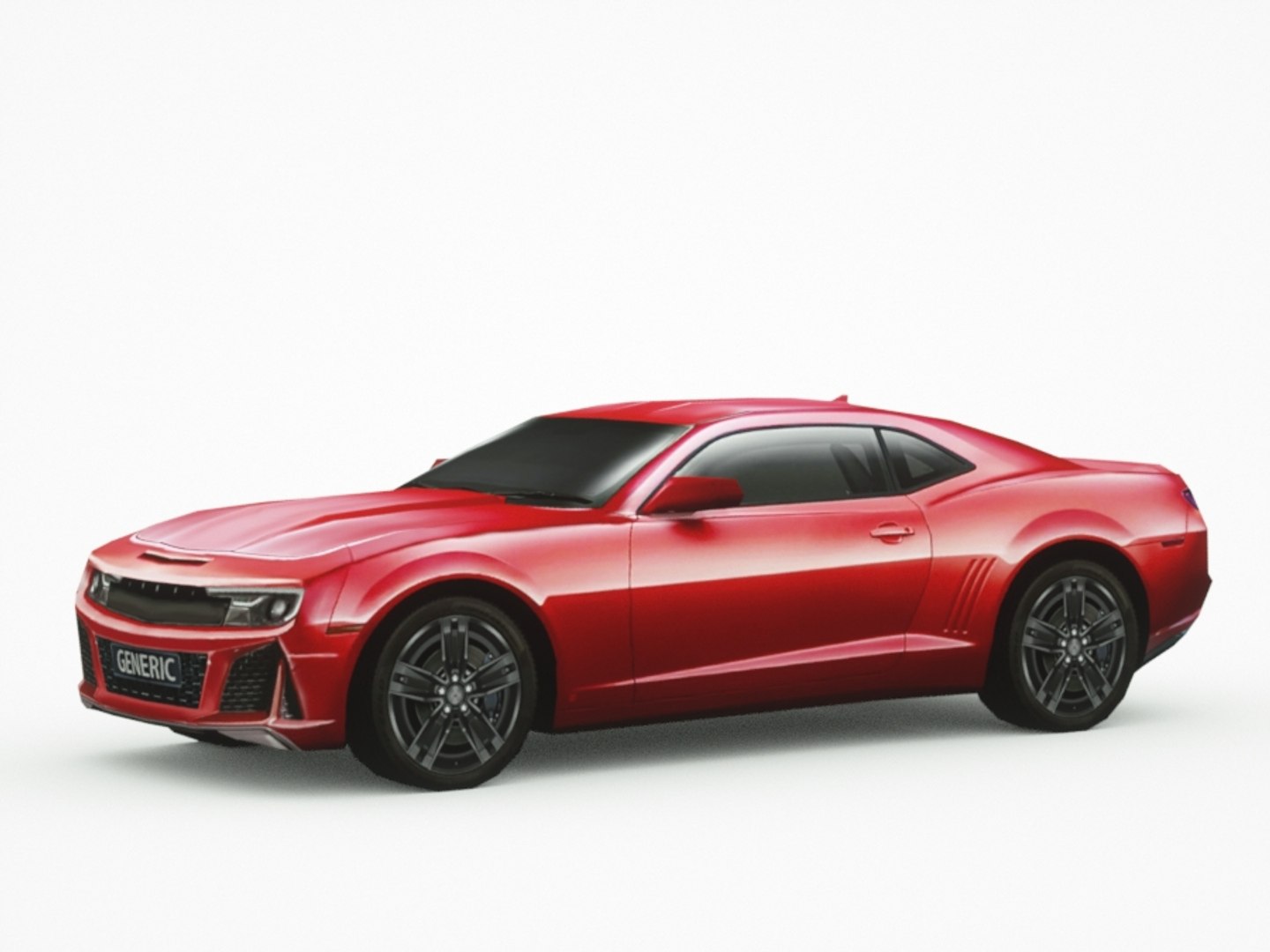 3D Generic Muscle-car V4 Car Model - TurboSquid 1348708