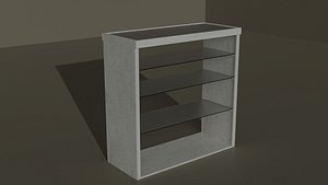 Showcase for shops Vitrina 3D model