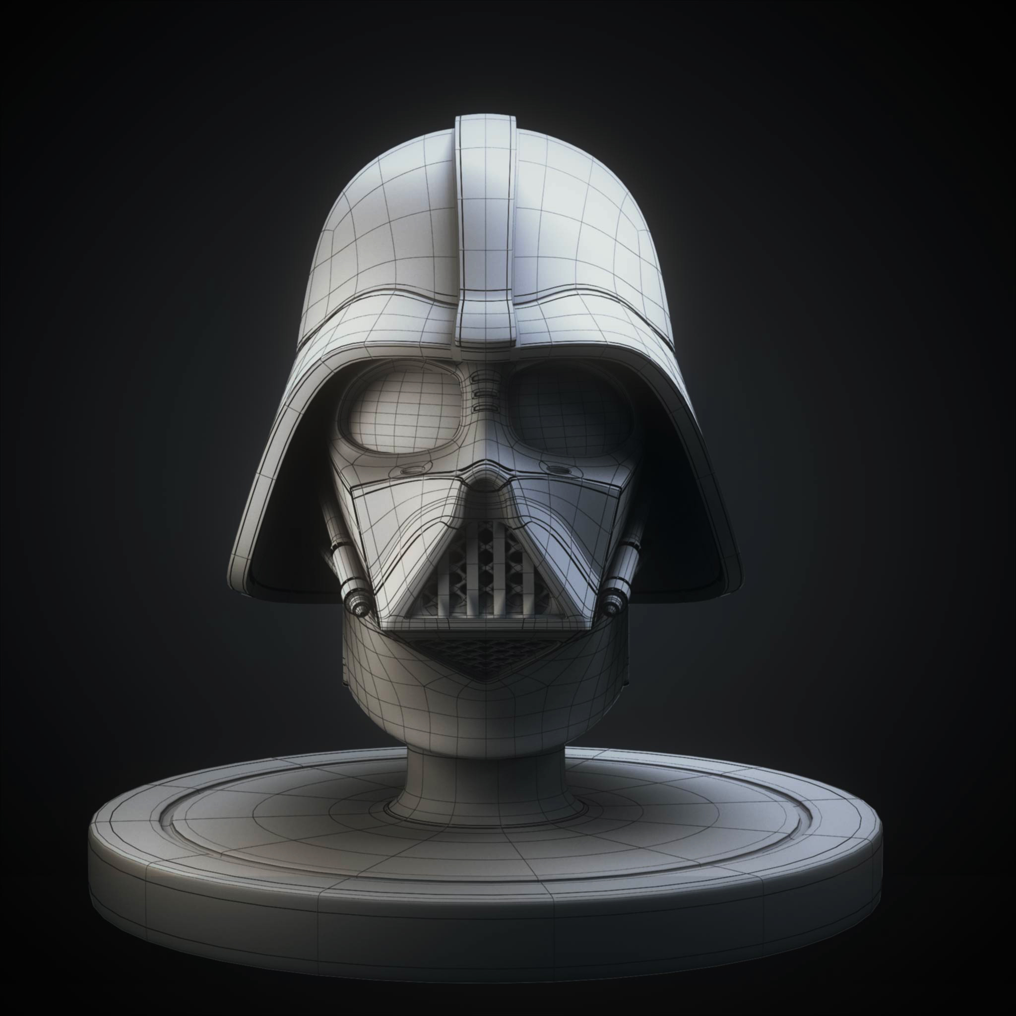 3D darth vader helmet model - TurboSquid 1599851