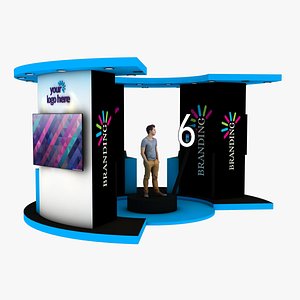 Semi Circle Stall model