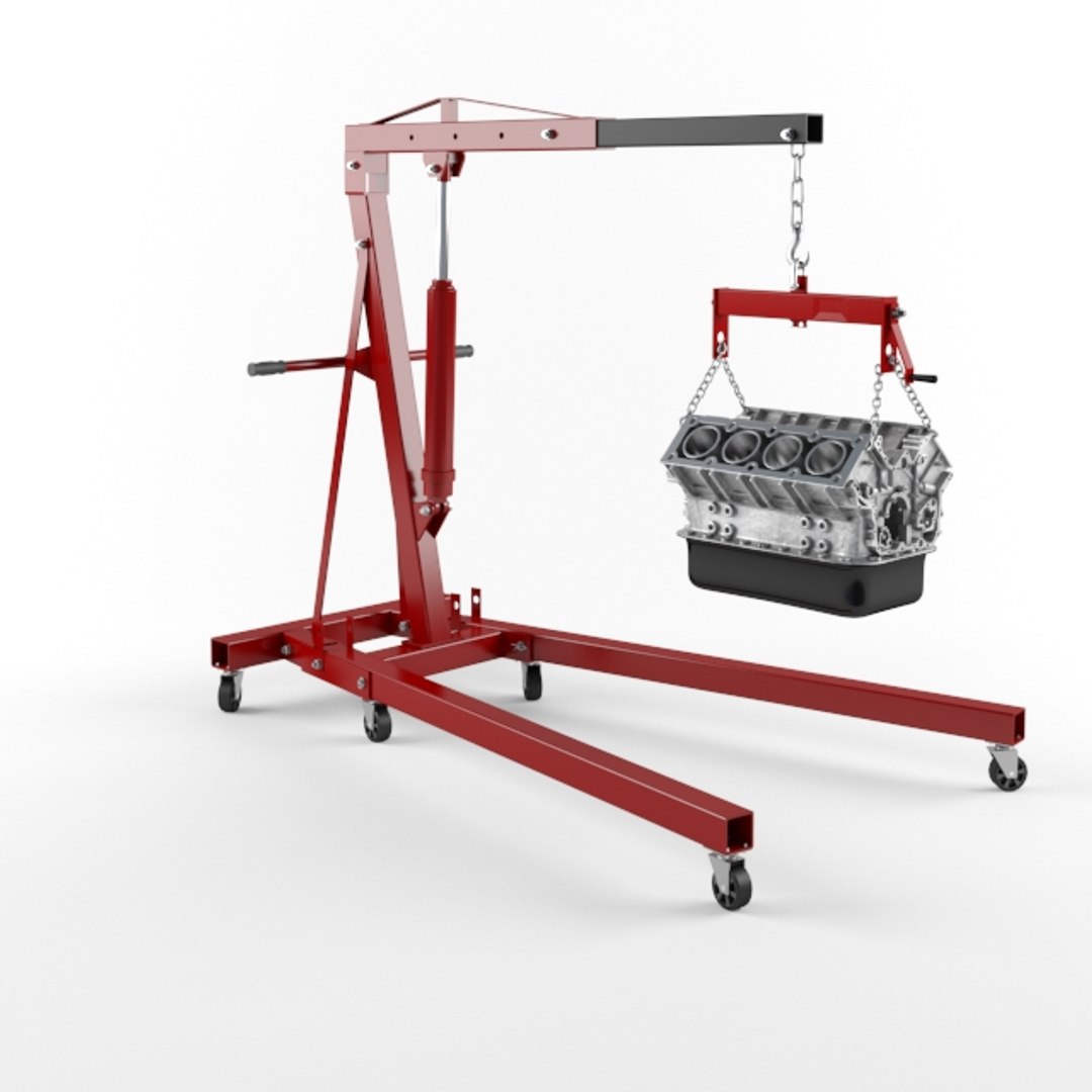 Engine Hoists 3D Model TurboSquid 1350474