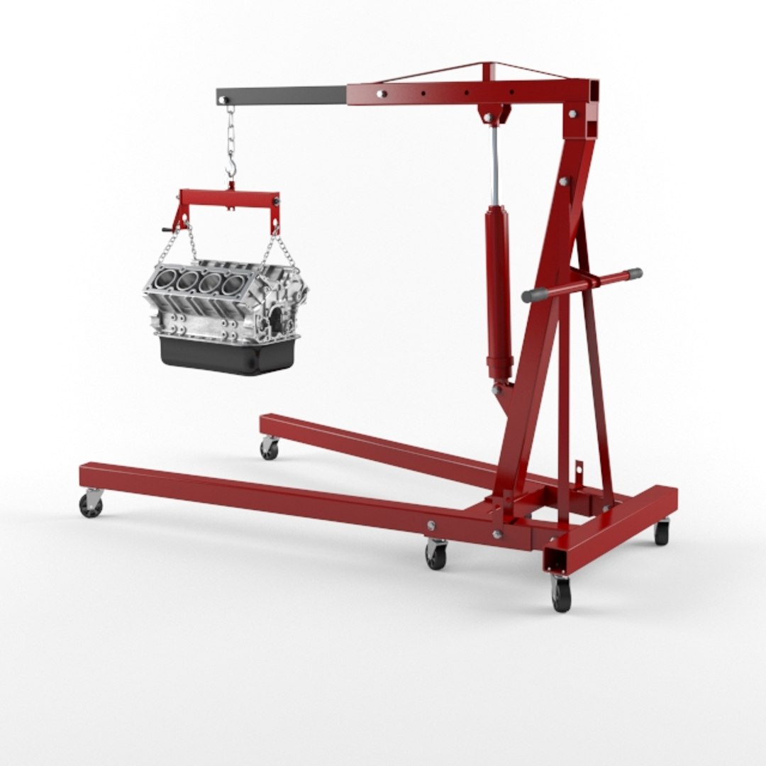 Engine Hoists 3D Model TurboSquid 1350474