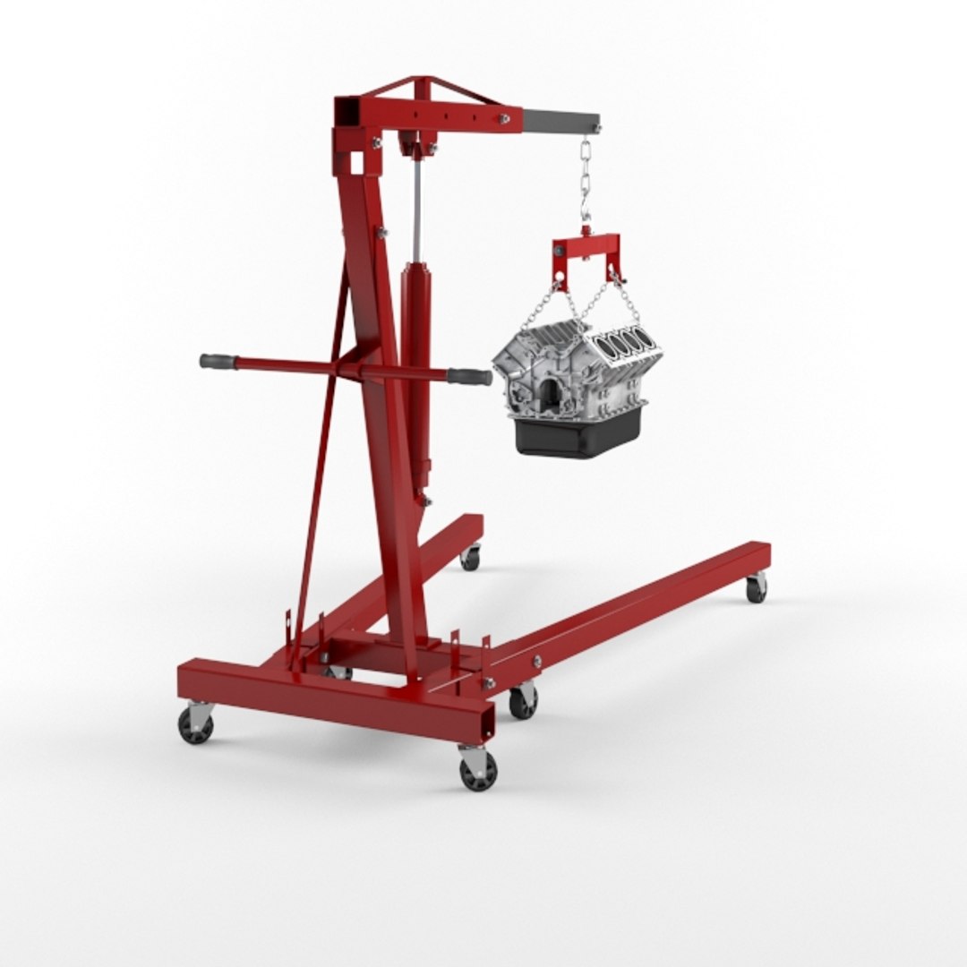 Engine Hoists 3D Model - TurboSquid 1350474