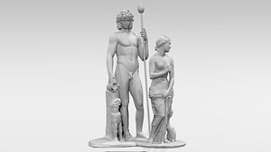 3D Greek gods Sculpture 3D print