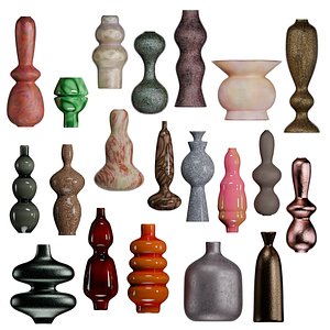 Vases Collection 2 3D model