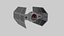 Star Wars Advanced Tie Fighter mit Darth Vader im Inneren