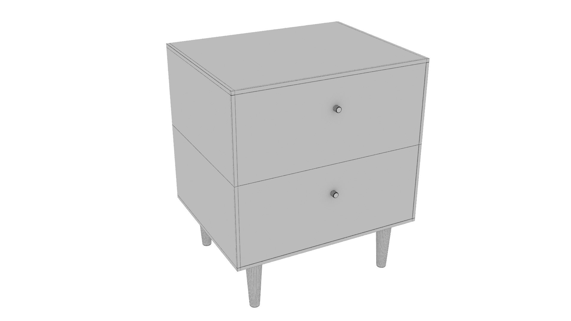 3D model bedside table n2 - TurboSquid 1832602