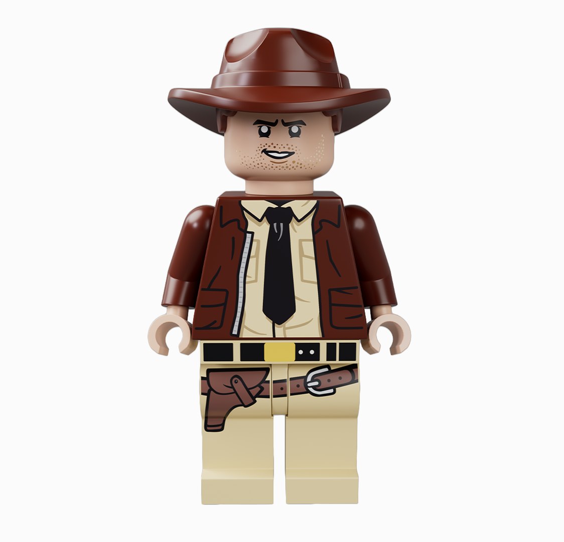 3D LEGO Indiana Jones - TurboSquid 2129409