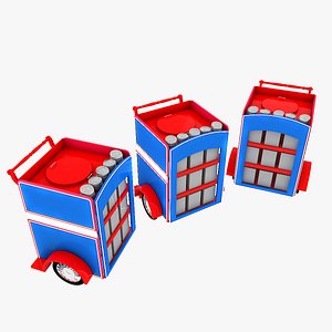 3D model Small Cart 3d Model