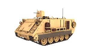 3D Armoured Personnel Carrier M113A3 model