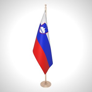 3D slovenia flag