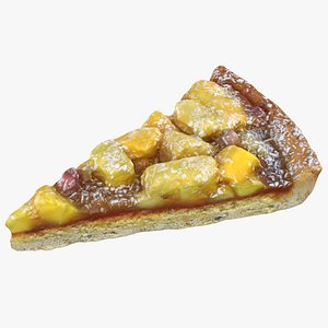 Tropical Fruit Tart - 3D Scanned 3D model