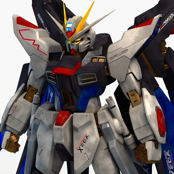 mobile gny-002f gundam sadalsuud 3d model