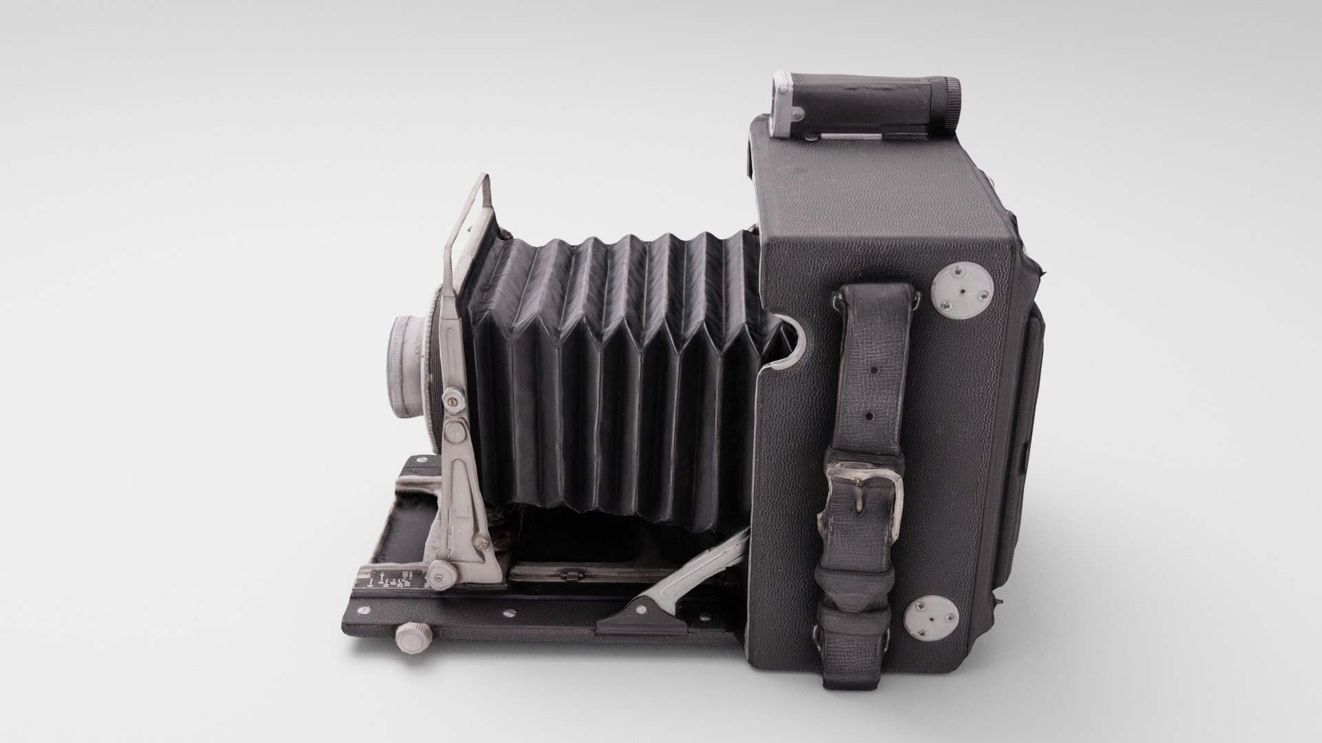 Graflex Pacemaker Speed Graphic press camera 4x5 format film 3D model https://p.turbosquid.com/ts-thumb/KA/OI2J9o/lA/blenderdarkbread0002/jpg/1655206052/1920x1080/fit_q87/9c41bbb591a00535ff5482696de20d9447b14533/blenderdarkbread0002.jpg