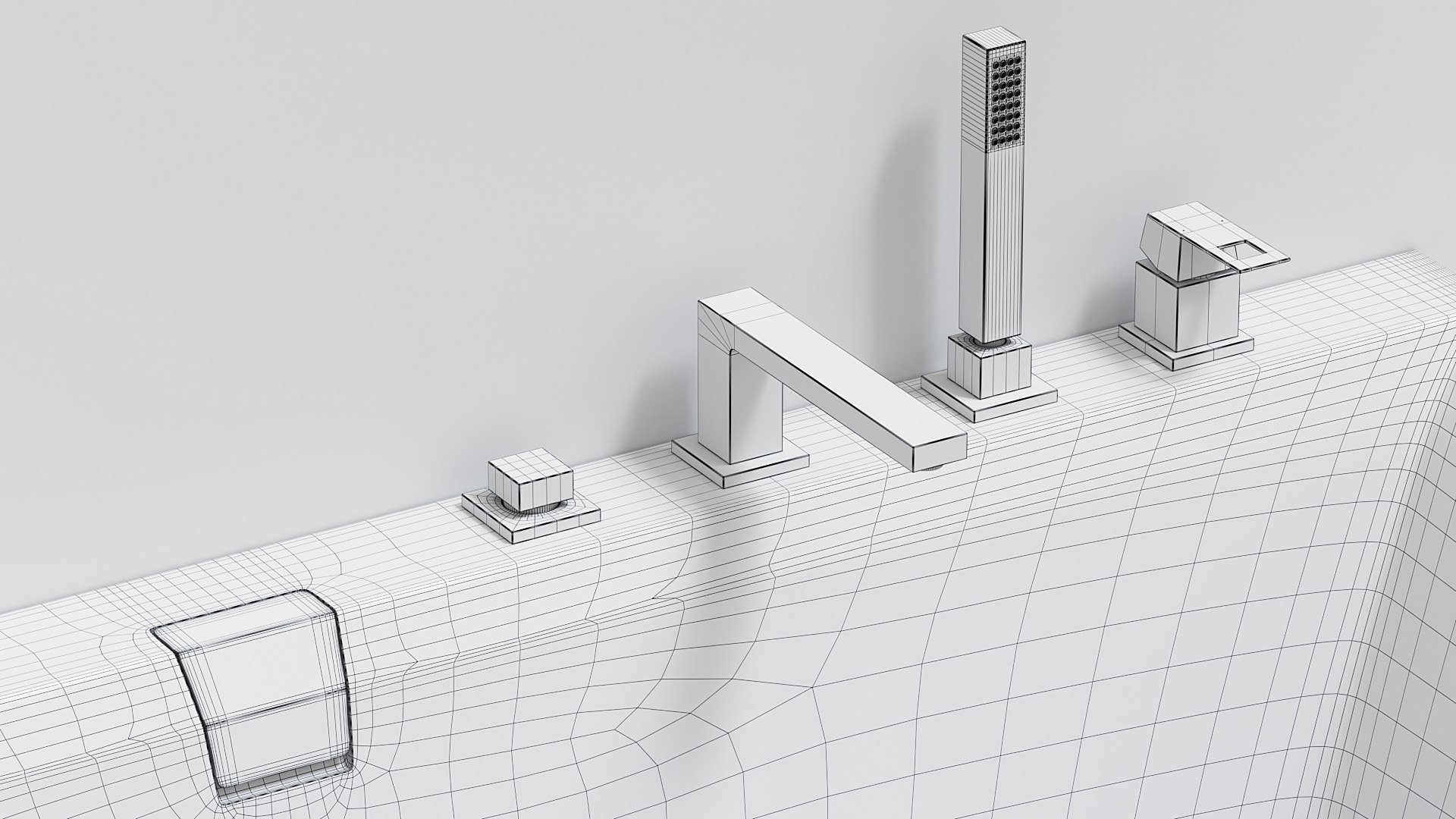 3D Bath VilleroyBoch Squaro Edge 12 - TurboSquid 1913288