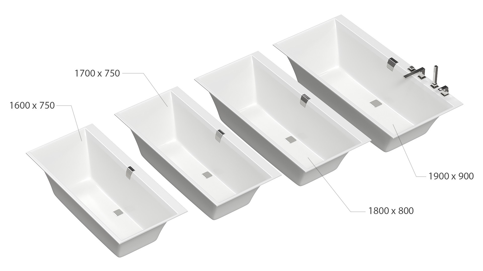 3D Bath VilleroyBoch Squaro Edge 12 - TurboSquid 1913288