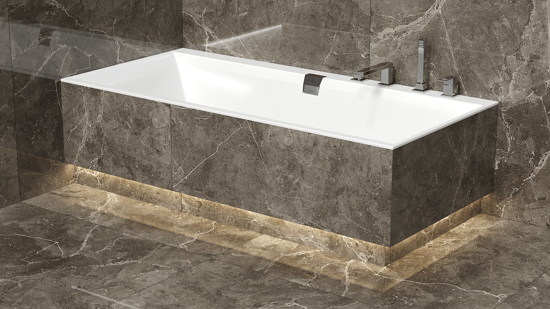 3D Bath VilleroyBoch Squaro Edge 12 - TurboSquid 1913288