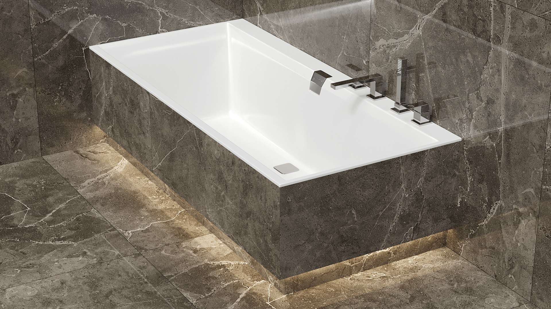 3D Bath VilleroyBoch Squaro Edge 12 - TurboSquid 1913288