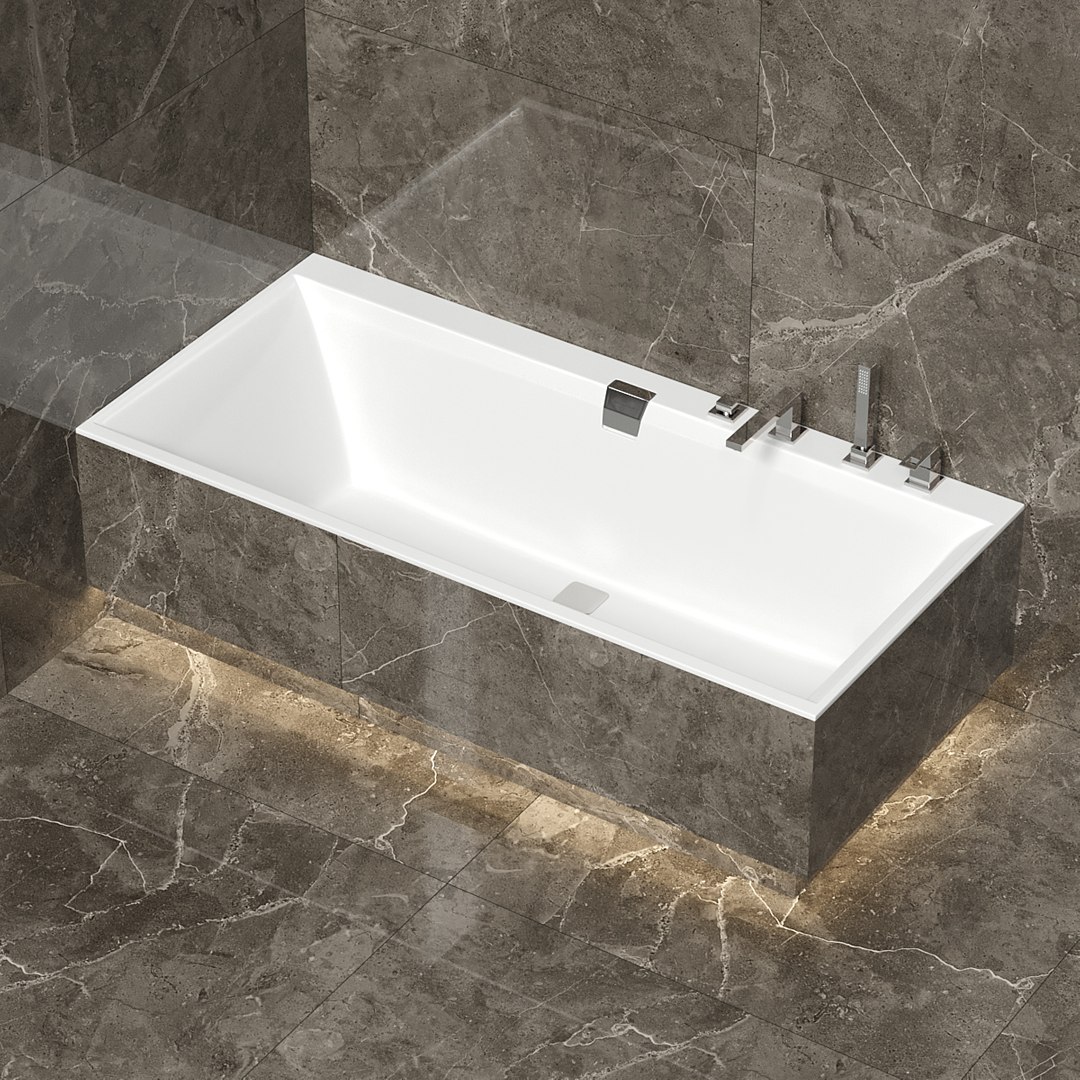 3D Bath VilleroyBoch Squaro Edge 12 - TurboSquid 1913288