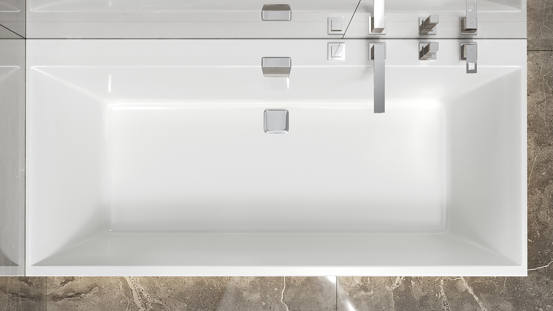 3D Bath VilleroyBoch Squaro Edge 12 - TurboSquid 1913288