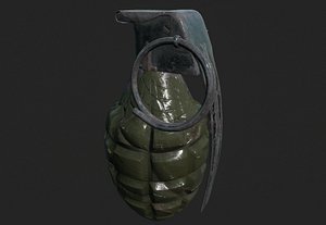 mk 2 grenade 3D model