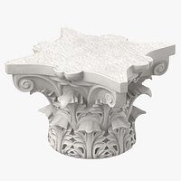 Roman Corinthian Column Capital