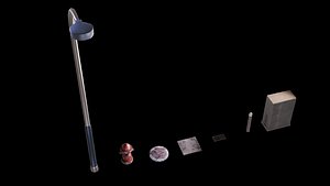Urban Infrastructure Pack Ver 02 - Street Props model