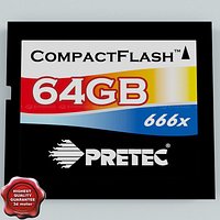 Memory Card Compac Flash 64 GB