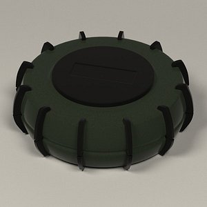 bomb 3d model