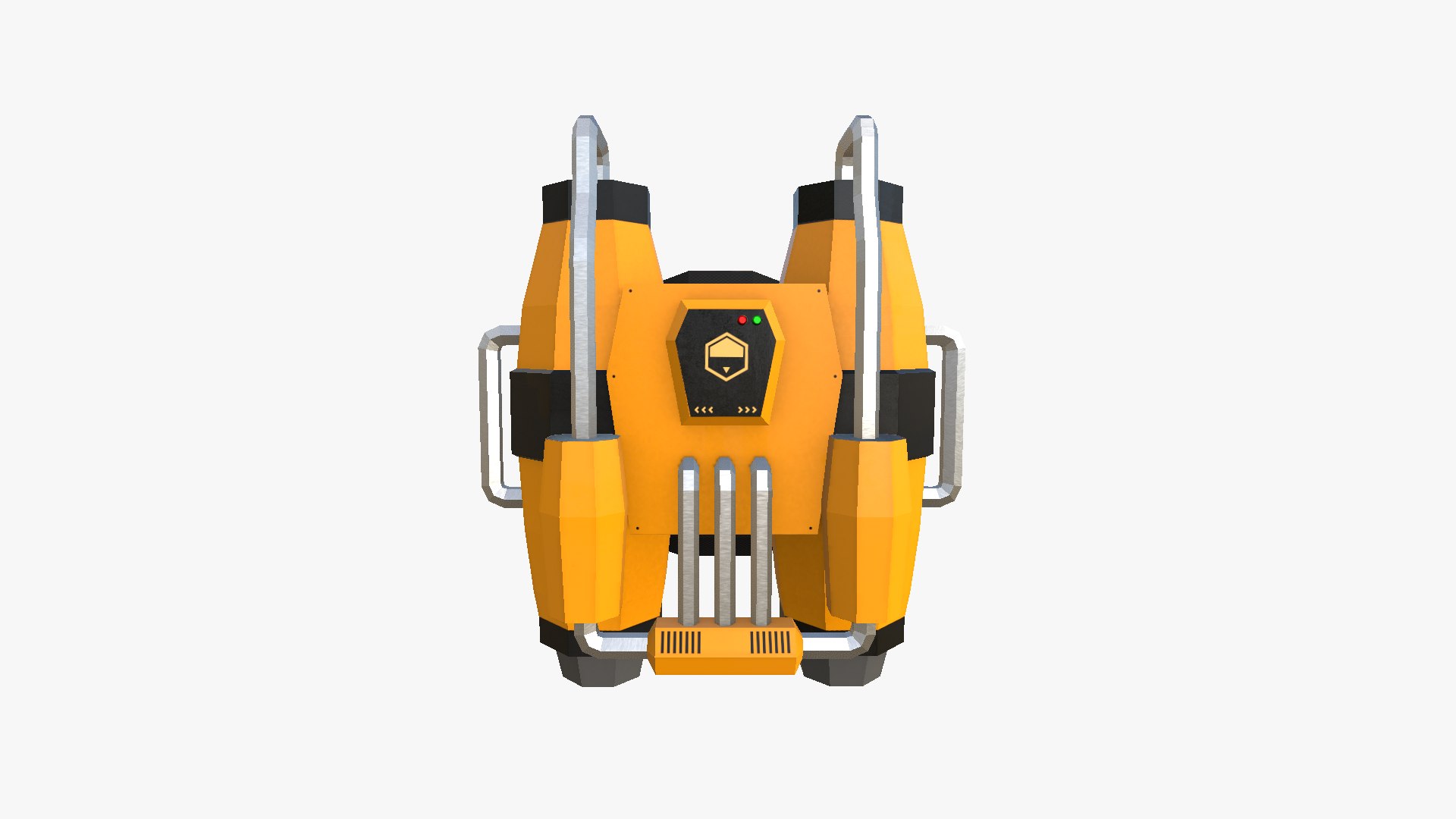 3D Jetpack Low Poly J01 - SciFi Character Design - TurboSquid 2256415